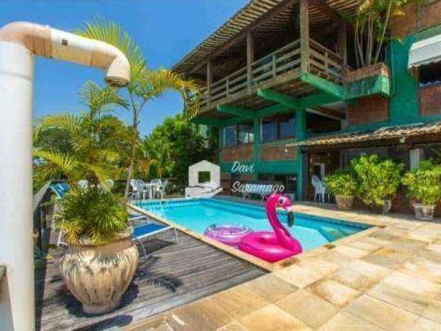 Casa com 5 dormitórios à venda, 402 m² por R$ 1.800.000,00 - Piratininga - Niterói/RJ