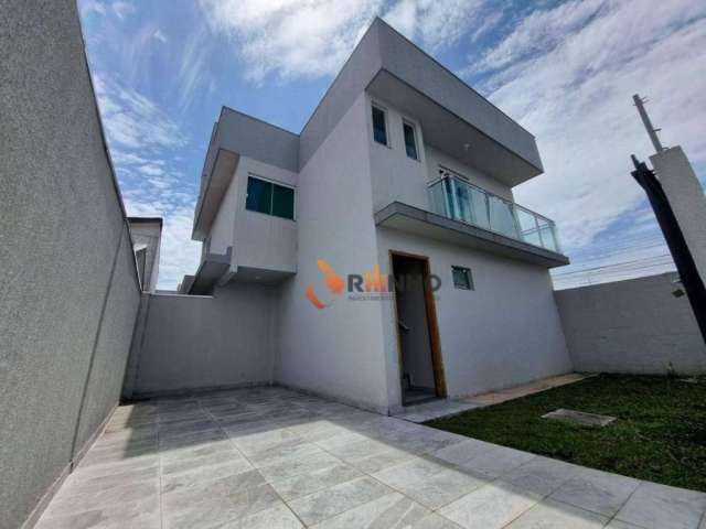 Casa com 2 dormitórios à venda, 76 m² por R$ 360.000,00 - Cajuru - Curitiba/PR
