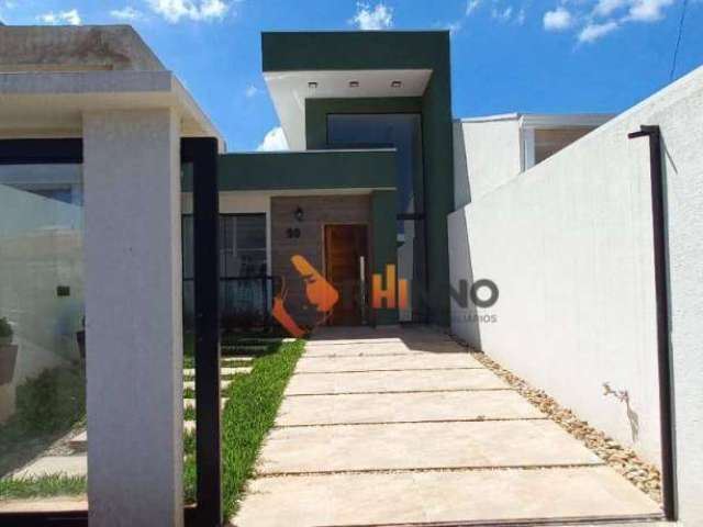 Casa térrea nova 3 quartos 1 suíte, 71 m² no bairro Green Field - Fazenda Rio Grande