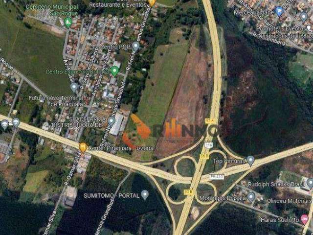 Área em Piraquara 144 mil m², excelente área para Seu Negocio