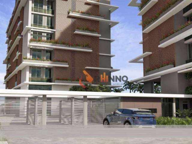 Apartamento novo com 4 suítes, 288 m² no Mossunguê