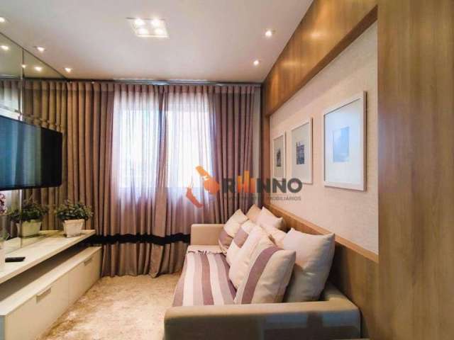 Apartamento Mobiliado e Decorado com 3 quartos sendo 1 Suíte à venda, 65 m² por R$ 495.000 - Pinheirinho - Curitiba/PR