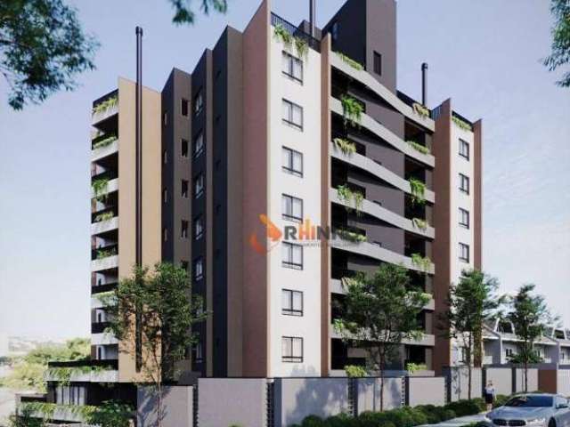 Apartamento Garden lançamento com 2 dormitórios à venda, 102,90 m² por R$ 549.000 - Tingui