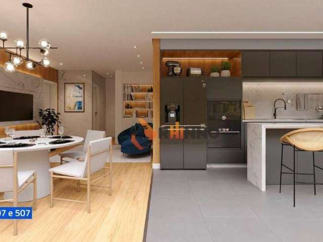 Apartamento com 3 dormitórios à venda, 91 m² por R$ 1.046.900,00 - Cabral - Curitiba/PR