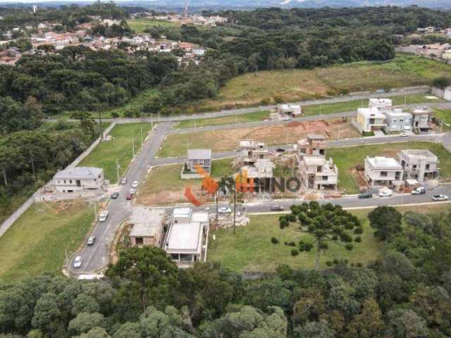 Terreno à venda em condomínio fechado, 236 m² no bairro Jardim das Américas - Campo Largo/PR
