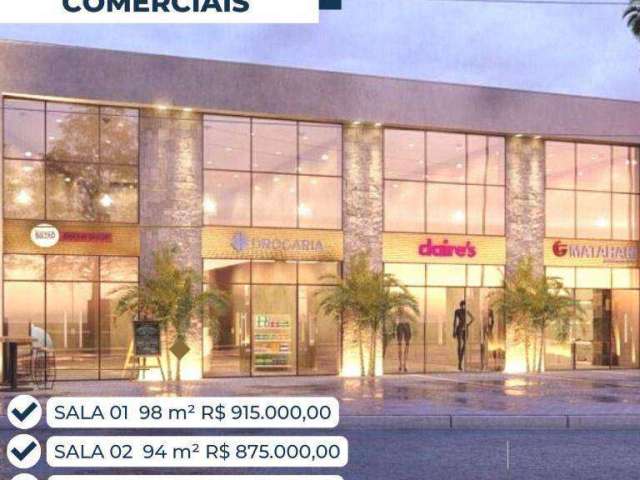 Sala à venda, 93 m² por R$ 900.000,00 - Centro - Penha/SC