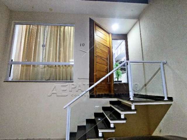 Casa em condomínio fechado com 2 quartos à venda na Doutor Gualberto Moreira, 25, Parque São Bento, Sorocaba, 70 m2 por R$ 395.000