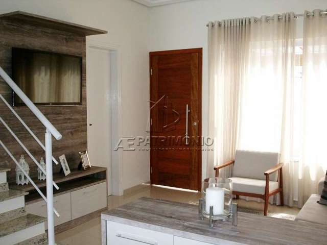 Casa em condomínio fechado com 3 quartos à venda na Elias Rodrigues Claro, 636, Jardim Pagliato, Sorocaba, 123 m2 por R$ 770.000