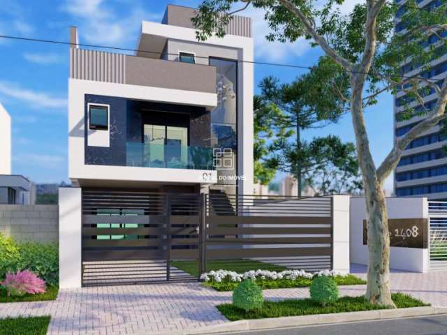 Casa em condomínio fechado com 3 quartos à venda na Rua Maranhão, Água Verde, Curitiba, 154 m2 por R$ 1.180.000
