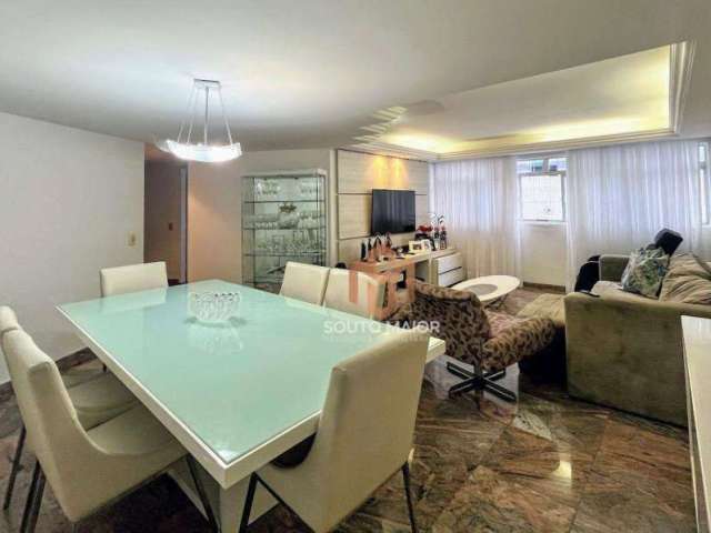 Apartamento com 3+1 dormitórios à venda, 130 m² por R$ 480.000 - Boa Viagem - Recife/PE