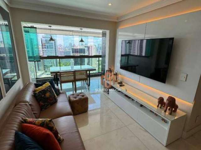 Apartamento com 3 dormitórios à venda, 100 m² por R$ 1.150.000,00 - Boa Viagem - Recife/PE