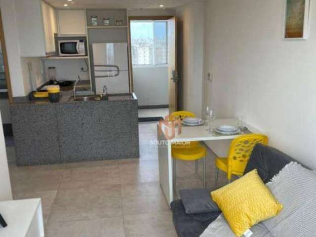 Flat com 1 dormitório à venda, 38 m² por R$ 250.000,00 - Candeias - Jaboatão dos Guararapes/PE