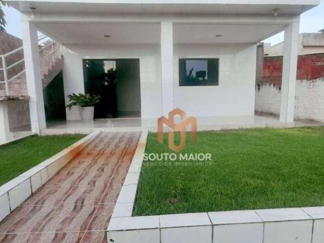 Casa com 2 dormitórios para alugar, 120 m² por R$ 2.000,00/mês - Campo Grande - Recife/PE