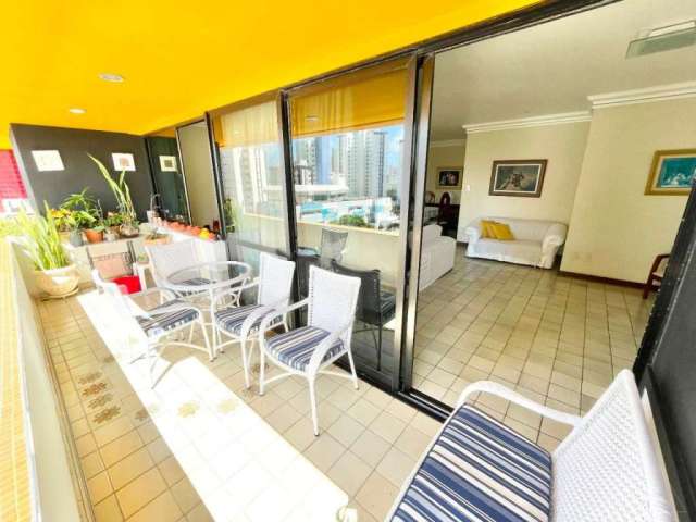 Apartamento na Pituba com 4 quartos e 2 suítes, 202 m² à venda por R$ 820.000,00