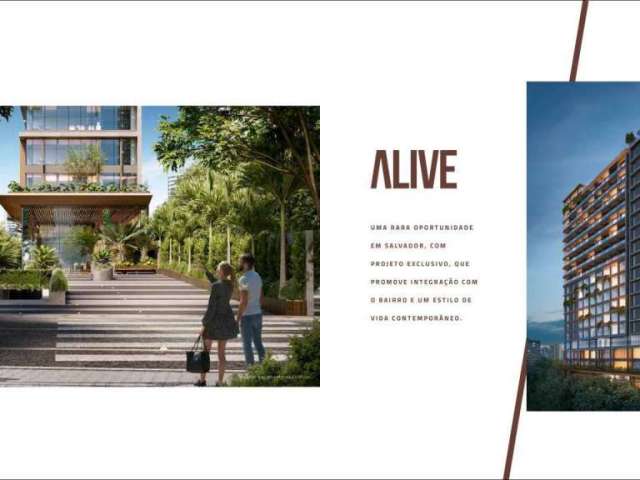 Alive Corredor da Vitória - Apartamento com 1 quarto,  de 25m² à venda a partir de R$ 490.000,00