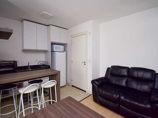 Apartamento com 1 quarto para alugar na Rua Nicolau Maeder, 463, Juvevê, Curitiba, 26 m2 por R$ 2.200