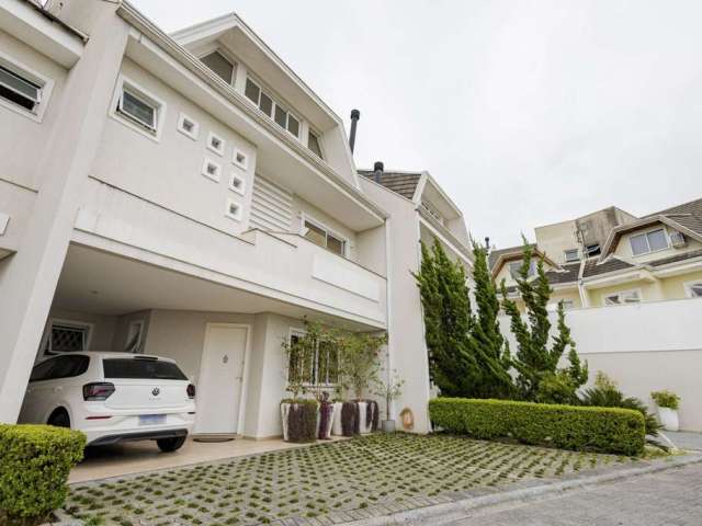 Casa em condomínio fechado com 3 quartos à venda na Rua Mercedes Seiler Rocha, 190, Bacacheri, Curitiba, 194 m2 por R$ 1.350.000