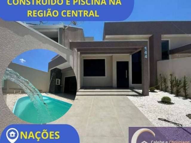 Casa com 3 quartos 1 suite com piscina na Fazenda Rio Grande