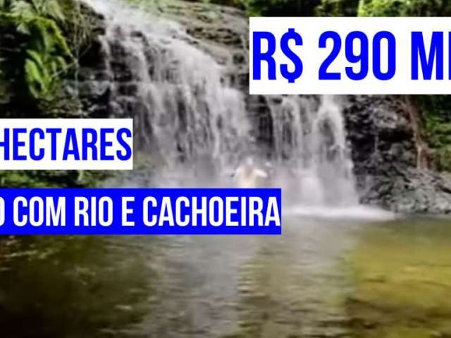 124786 sítio no riozinho rs 38 hectares com rio e cachoeira com água potável r$ 290 mil