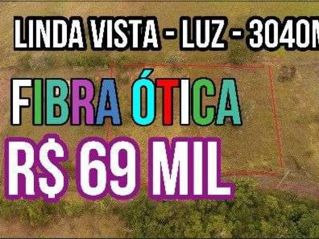 117712 CHACRINHA COM LUZ, FIBRA ÓTICA, LINDA VISTA, TERRA FÉRTIL EM SANTO ANTônio  300...