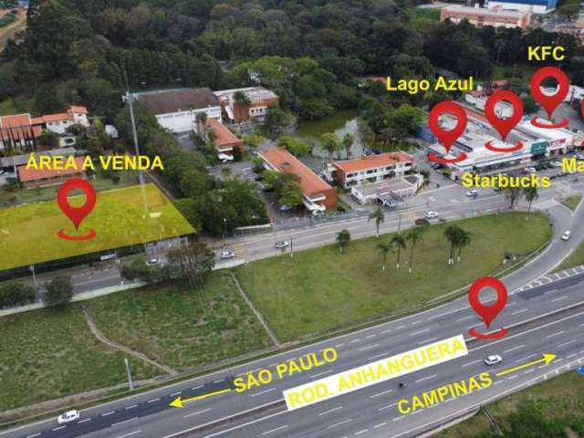 Área em Louveira, frente para Anhanguera, 3010 m² - R$ 6.850.000 ou aluguel por R$ 18.000,00.