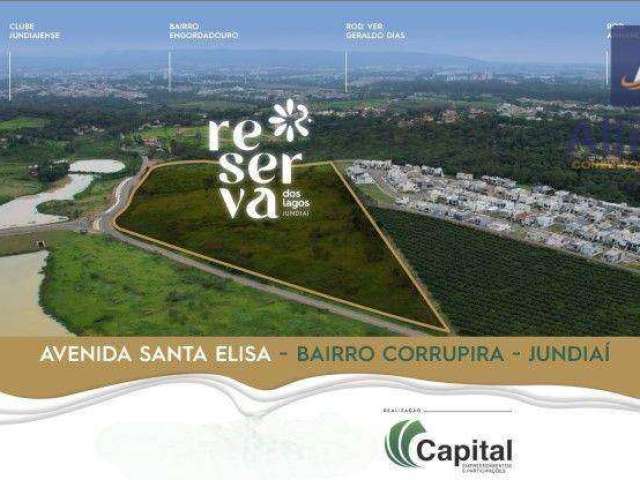 Terreno à venda, 150 m² por R$ 196.800 - Currupira - Jundiaí/SP