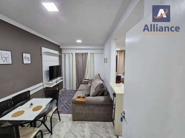 Apartamento com 2 dormitórios para alugar, 48 m² por R$ 3.690,00/mês - Condomínio Residencial Verona - Valinhos/SP