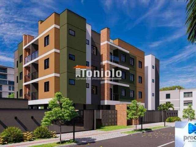 Apartamento com 2 quartos à venda na Rua Tiradentes, Independência, São José dos Pinhais, 54 m2 por R$ 279.000