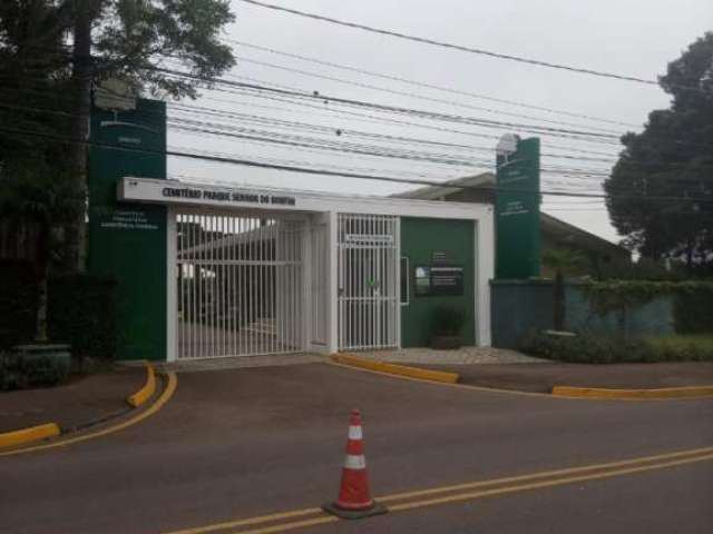 venda de terreno no Cemitério Parque Senhor do Bonfim em Sao Jose dos Pinhais, 9 m² com 3 gavetas de concretos subterraneas e lapide padronizada