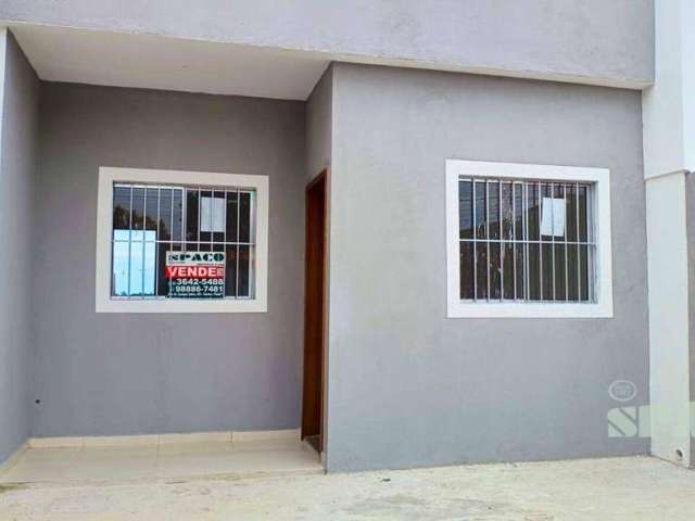 Casa com 2 dormitórios à venda, 52 m² por R$ 180.000,00 - Araretama - Pindamonhangaba/SP