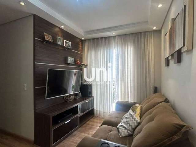 Apartamento com 2 quartos para alugar na Rua Campos Salles, 2035, Vila Faustina II, Valinhos, 58 m2 por R$ 2.000