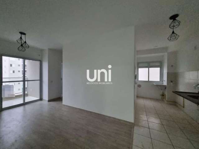 Apartamento com 2 quartos para alugar na Avenida Remo Oscar Beseggio, 975, Parque das Colinas, Valinhos, 49 m2 por R$ 1.630