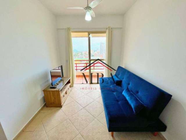 LOCAÇÃO ANUAL - Apartamento com 2 dormitórios para alugar, 61 m² por R$ 3.300/mês - Praia da Enseada - Guarujá/SP