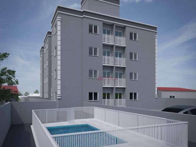 Apartamento com 2 dormitórios à venda, 55 m² por R$ 223.000,00 - Guarda do Cubatão - Palhoça/SC