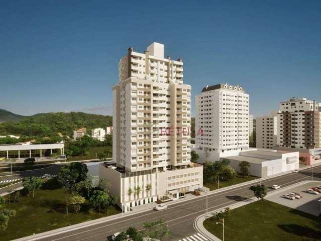 Apartamento com 2 dormitórios à venda, 59 m² por R$ 477.607,01 - Pedra Branca - Palhoça/SC
