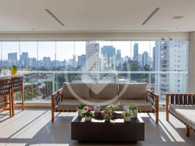 Campo Belo - Condomínio Domani, Apartamento Mobiliado a venda de 258m² com 3 suítes, 4 banheiros, 4 vagas + deposito. codigo: 67329