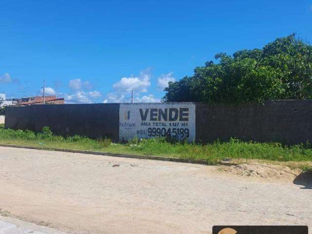 Terreno a VENDA com 1.127m² na cidade de Cabedelo - Documentação 100% regular