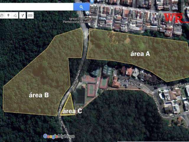 Terreno à venda, 23017 m² por R$ 13.890.000,00 - Demarchi - São Bernardo do Campo/SP
