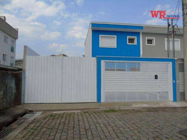 Sobrado à venda, 116 m² por R$ 668.000,00 - Vila Homero Thon - Santo André/SP