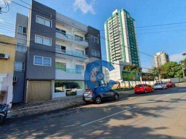 Apartamento com 2 dormitórios para alugar, 132 m² por R$ 2.517,17/mês - Centro - Foz do Iguaçu/PR