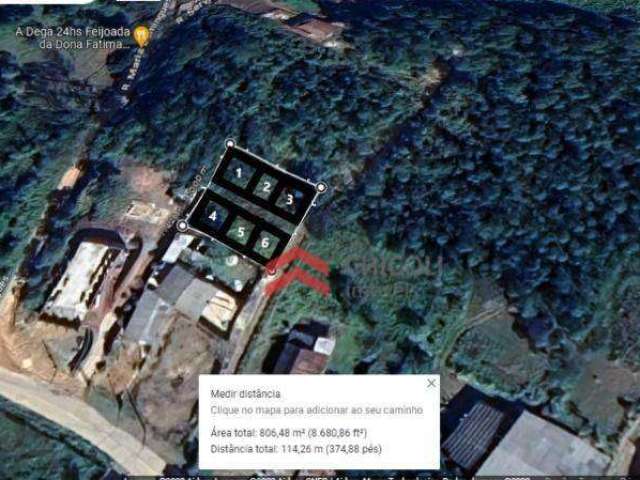 Terreno à venda, 125 m² por R$ 60.000,00 - Terras de São Felipe (Caucaia do Alto) - Cotia/SP