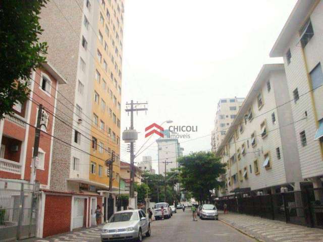 Apartamento com 1 dormitório, com 32 m² - Itararé - São Vicente/SP
