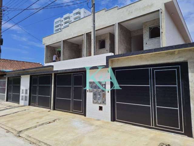Sobrado com 2 dormitórios 2 Suítes  à venda por R$ 460.000 - Caiçara - Praia Grande/SP