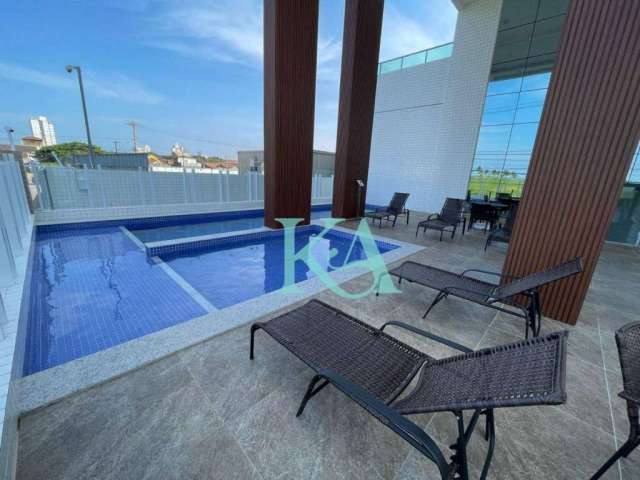Apartamento com 2 dormitórios, 76 m² - venda por R$ 379.900 ou aluguel por R$ 3.445/mês - Mirim - Praia Grande/SP