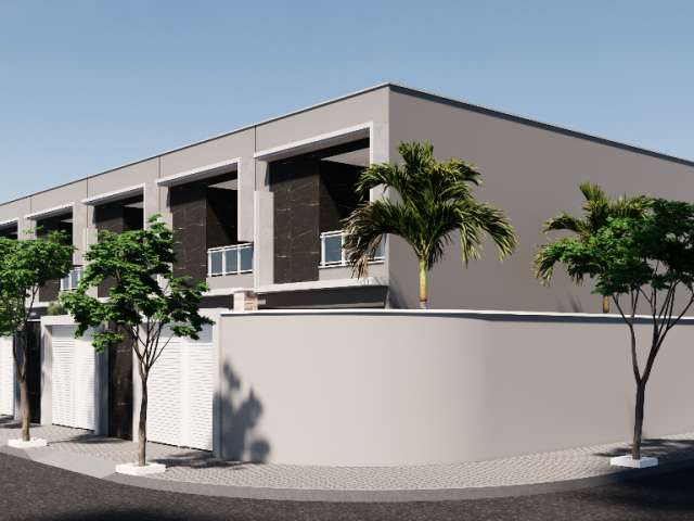 Excelente Lançamento - Casa Duplex no Paumirim,Caucaia com 03 Quartos,02 Suites