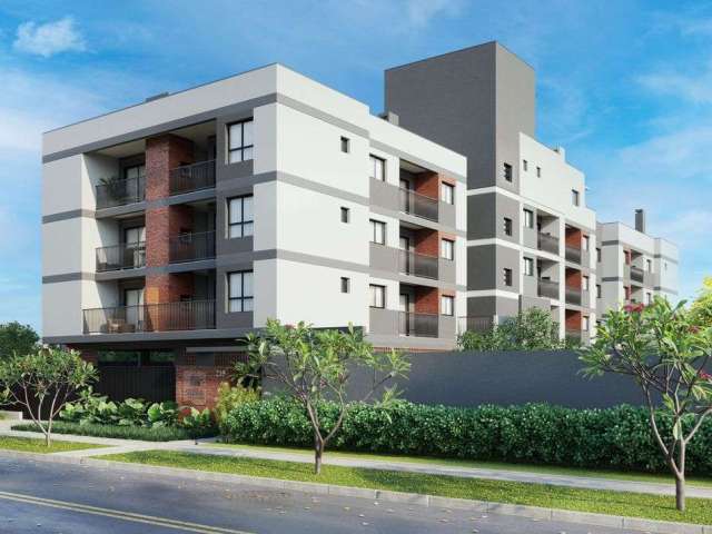 Apartamento com 2 dormitórios à venda, 49 m² por R$ 292.400,00 - Weissópolis - Pinhais/PR