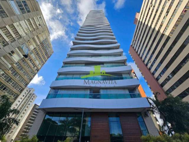 RISERVATTO GRAÇA - Apartamento 4 suítes com 261m² | Finamente decorado | PORTEIRA FECHADA | 4 garagens | Andar médio | Nascente