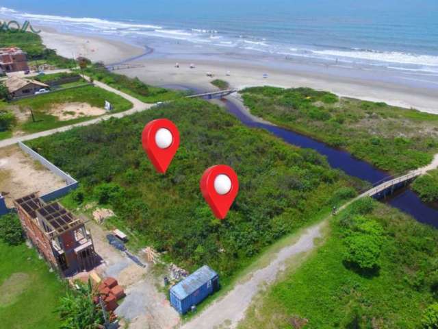 Terreno à venda na Avenida 1301 Beira Mar IV, 3600, Praia das Palmeiras, Itapoá por R$ 500.000