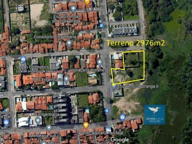 Excelente Terreno de 2976m2 para Construção de Casas no Bairro Edson Queiroz próximo a Av. Edilson Brasil Soares