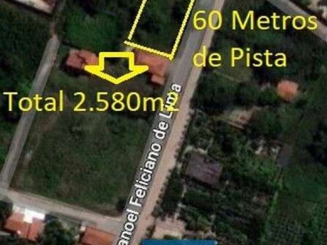 Vendo ou Alugo Excelente Terreno na Estrada Eusébio / Camará 60 Metros Frente Pista, Vizinho ao Vila Verde Terra Brasil